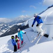 Skifahren Familie143 Region St Johann Stefan Eisend